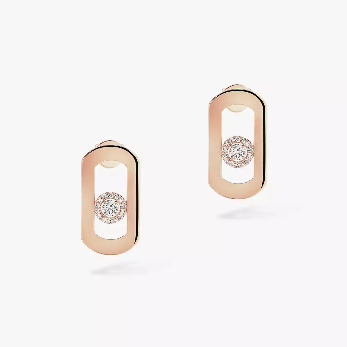 [VA]So Move Diamantohrringe aus Gelbgold