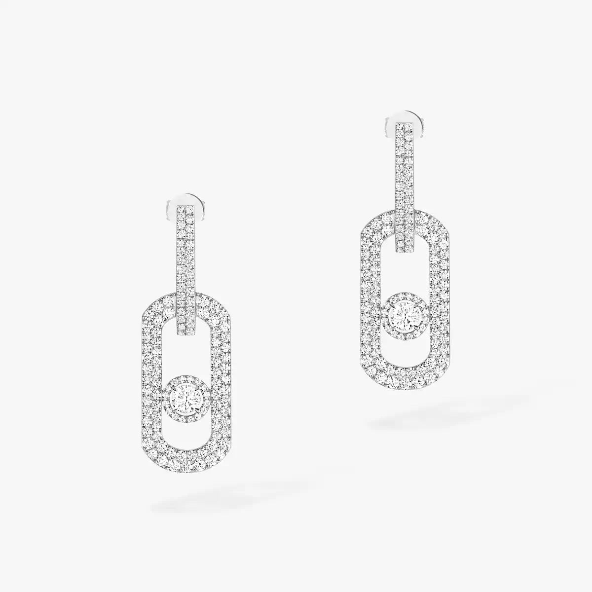 [VA]So Move XL Pave-Set Diamant-Ohrhänger