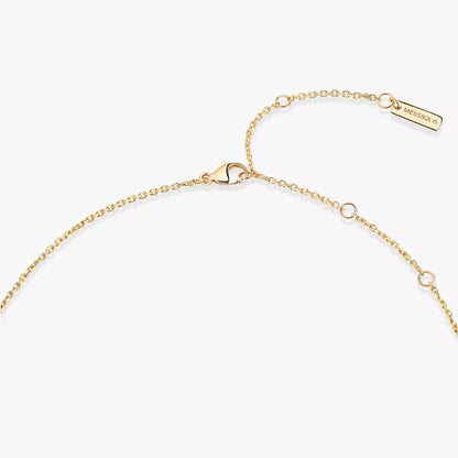[VA]Lucky Eye Diamond Necklace in Rose Gold and Turquoise