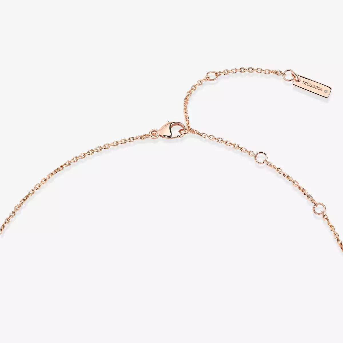 [VA]Lucky Eye Diamond Necklace in Rose Gold and Turquoise