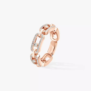 [VA]Move Link Pave_-Ring mit Diamanten in Gold