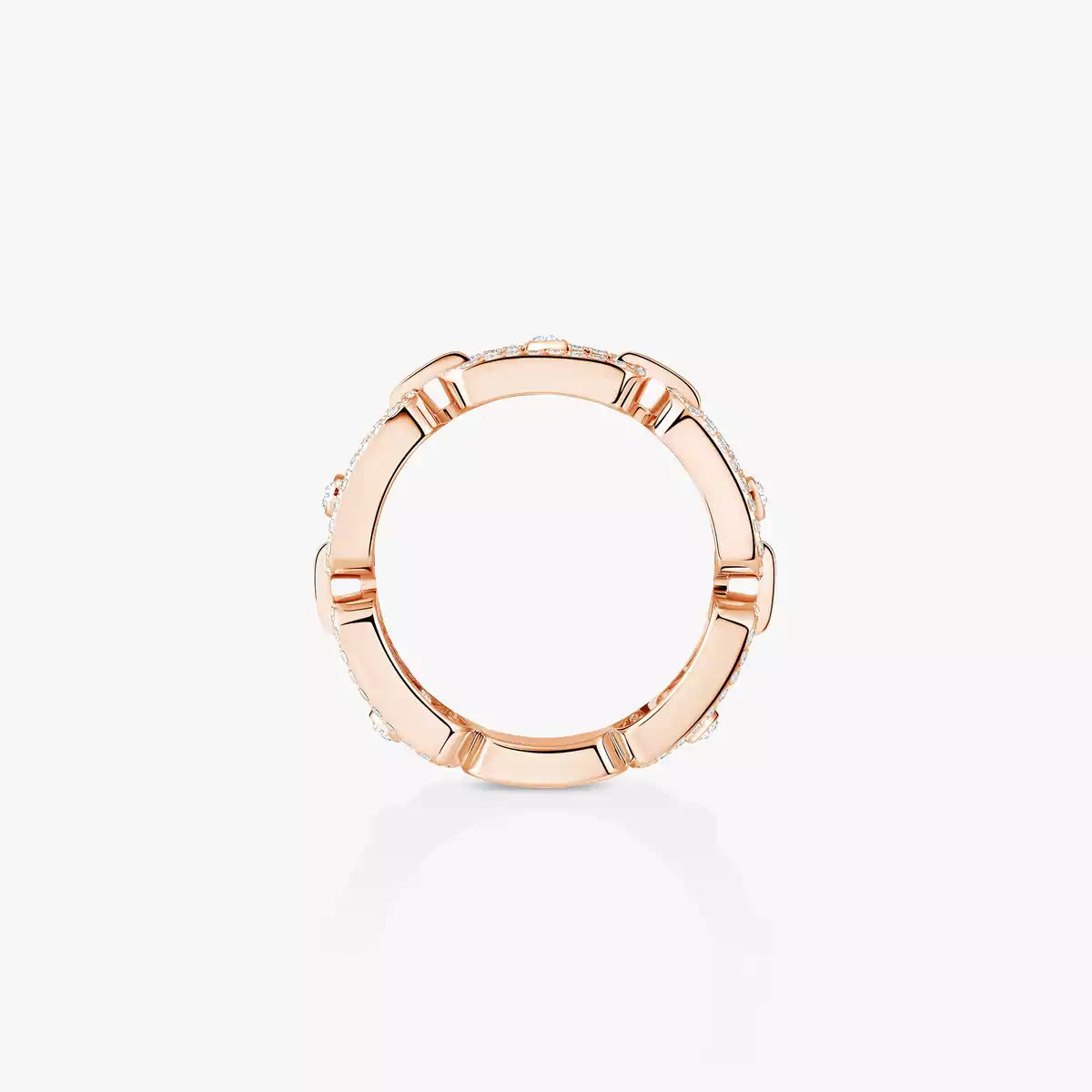 [VA]Move Link Pave_-Ring mit Diamanten in Gold