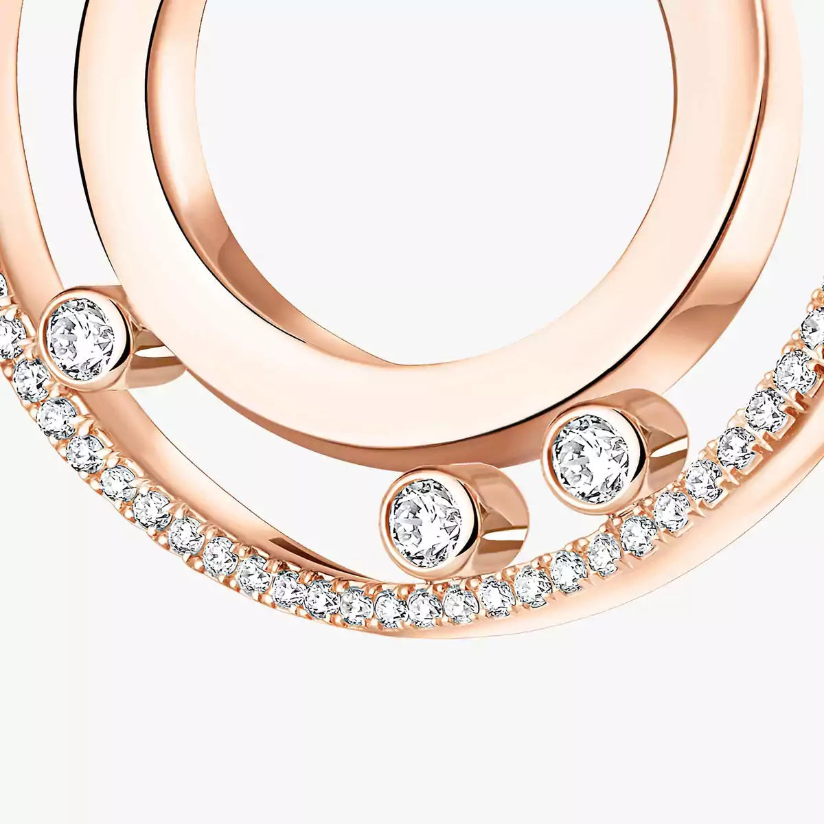 [VA] Move Romane Kleine Diamant-Creolen