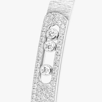 [VA]Move Noa Ciselé half pavé bangle