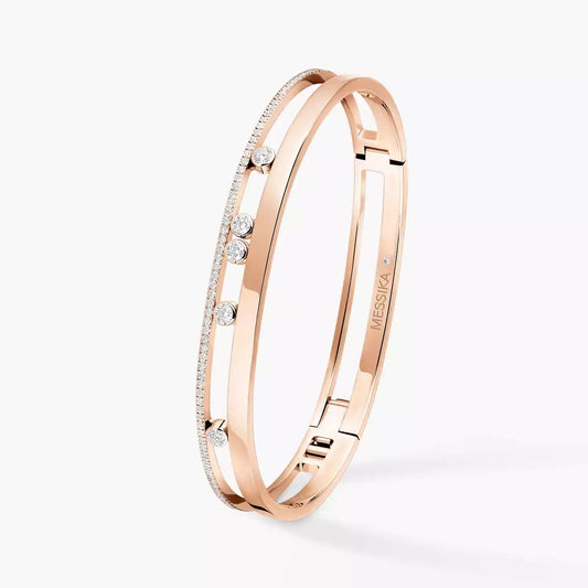[VA]Move Romane Diamond Bangle Bracelet
