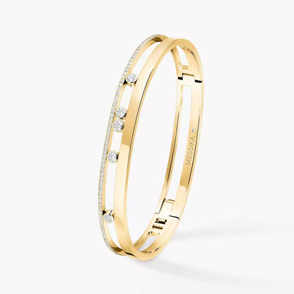 [VA]Move Romane Diamond Bangle Bracelet