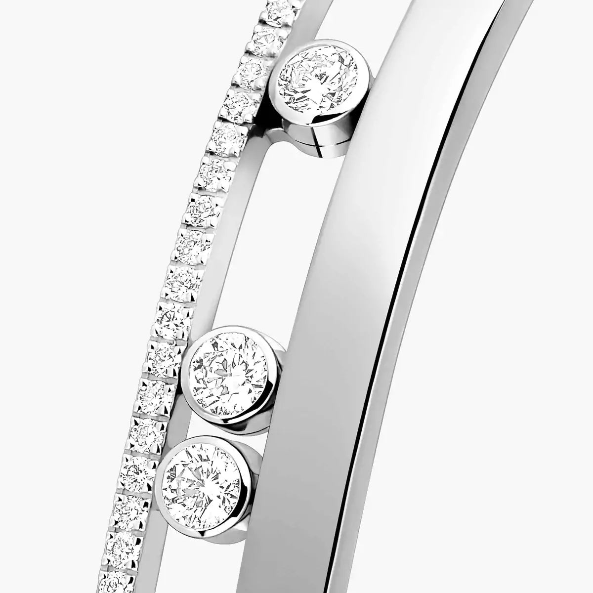 [VA]Move Romane Diamond Bangle Bracelet
