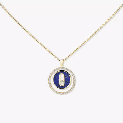 [VA]Lucky Move Diamond Necklace in Rose Gold and White Mother-of-Pearl