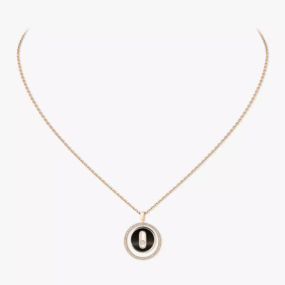 [VA]Lucky Move Diamond Necklace in Rose Gold and White Mother-of-Pearl