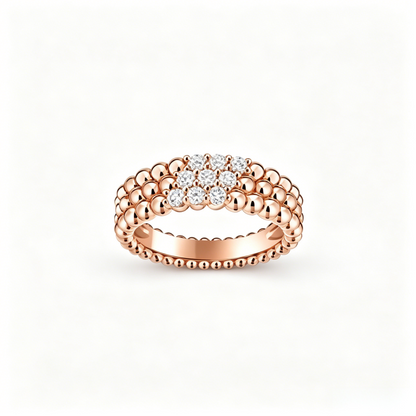 [VA] THREE-ROW DIAMOND RING