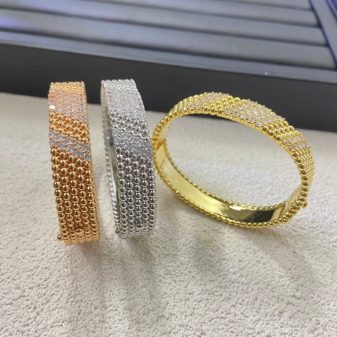 [VA]  FIVE-ROW DIAMOND BRACELET