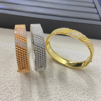 [VA]  FIVE-ROW DIAMOND BRACELET
