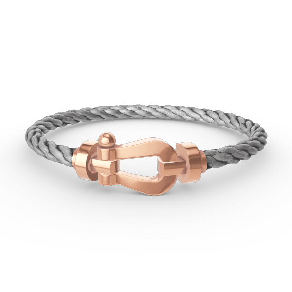 [VA]FORCE LARGE HORSESHOE NO DIAMOND BRACELET ROSE GOLD