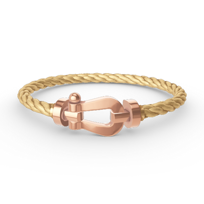 [VA]FORCE LARGE HORSESHOE NO DIAMOND BRACELET ROSE GOLD