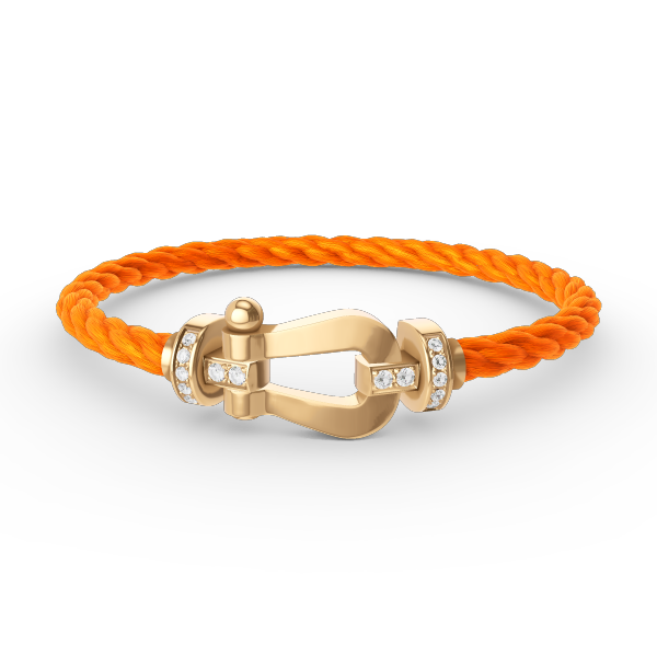 {
  "VA": "FORCE LARGE HORSESHOE HALF DIAMOND BRACELET GOLD"
}
