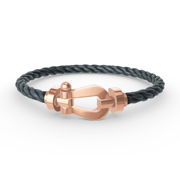 [VA]FORCE LARGE HORSESHOE NO DIAMOND BRACELET ROSE GOLD