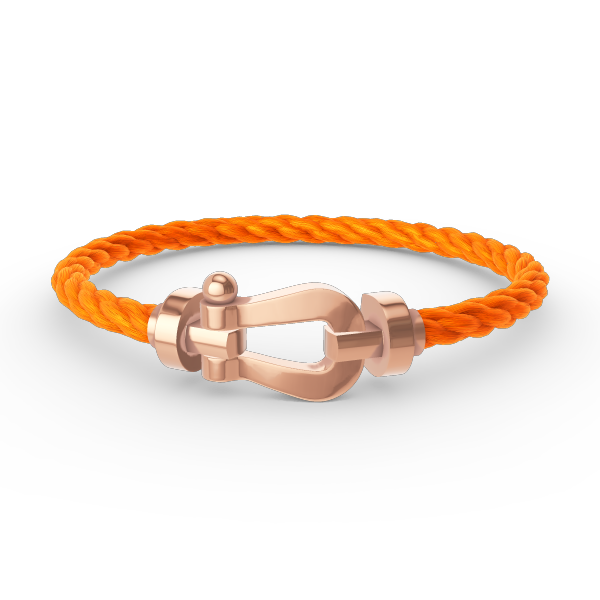[VA]FORCE LARGE HORSESHOE NO DIAMOND BRACELET ROSE GOLD