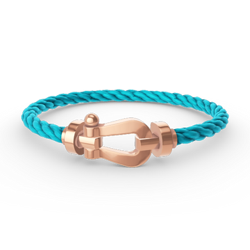 [VA]FORCE LARGE HORSESHOE NO DIAMOND BRACELET ROSE GOLD