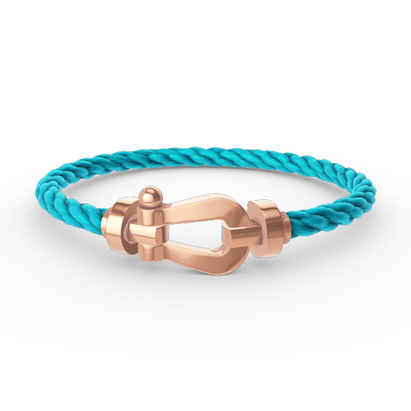 [VA]FORCE LARGE HORSESHOE NO DIAMOND BRACELET ROSE GOLD