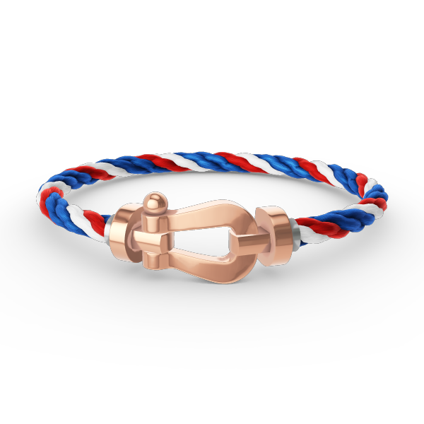 [VA]FORCE LARGE HORSESHOE NO DIAMOND BRACELET ROSE GOLD