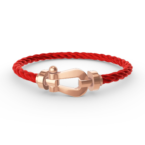 [VA]FORCE LARGE HORSESHOE NO DIAMOND BRACELET ROSE GOLD