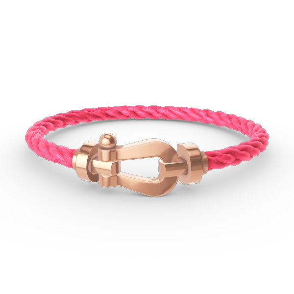 [VA]FORCE LARGE HORSESHOE NO DIAMOND BRACELET ROSE GOLD