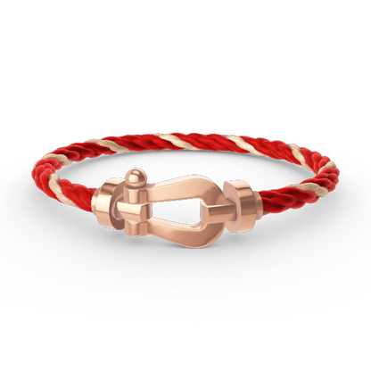 [VA]FORCE LARGE HORSESHOE NO DIAMOND BRACELET ROSE GOLD