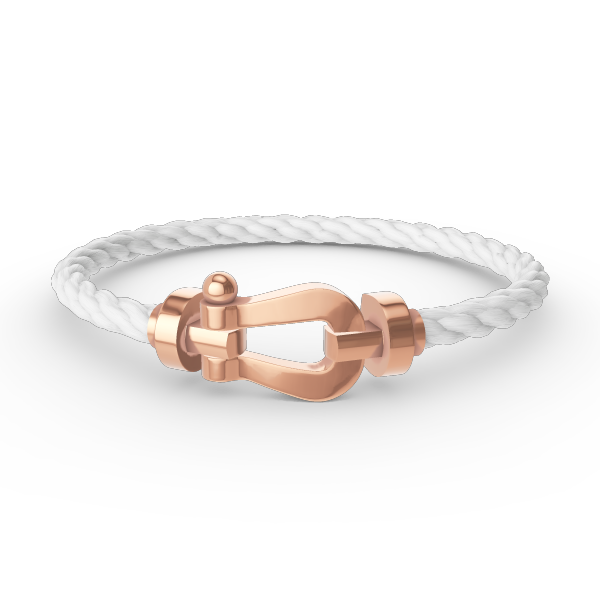 [VA]FORCE LARGE HORSESHOE NO DIAMOND BRACELET ROSE GOLD