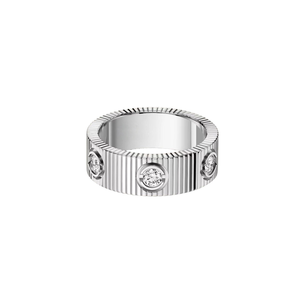 [VA]LOVE 6.5MM UNLIMITED RING, 6 DIAMONDS