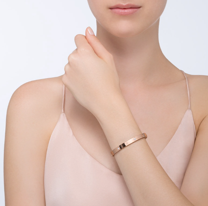 [VA]LOVE BRACELET 6.1MM 4 DIAMONDS