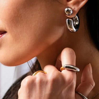 [VA]Seren Two Tone Gold Ring