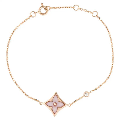 [VA]STAR 1 DIAMOND PINK GOLD BRACELET
