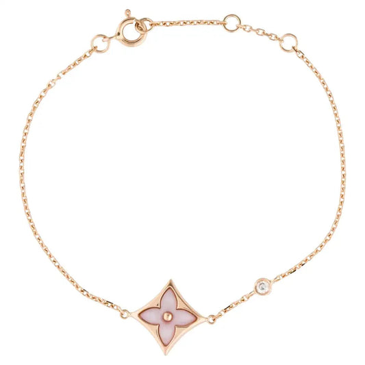 [VA]STAR 1 DIAMOND PINK GOLD BRACELET