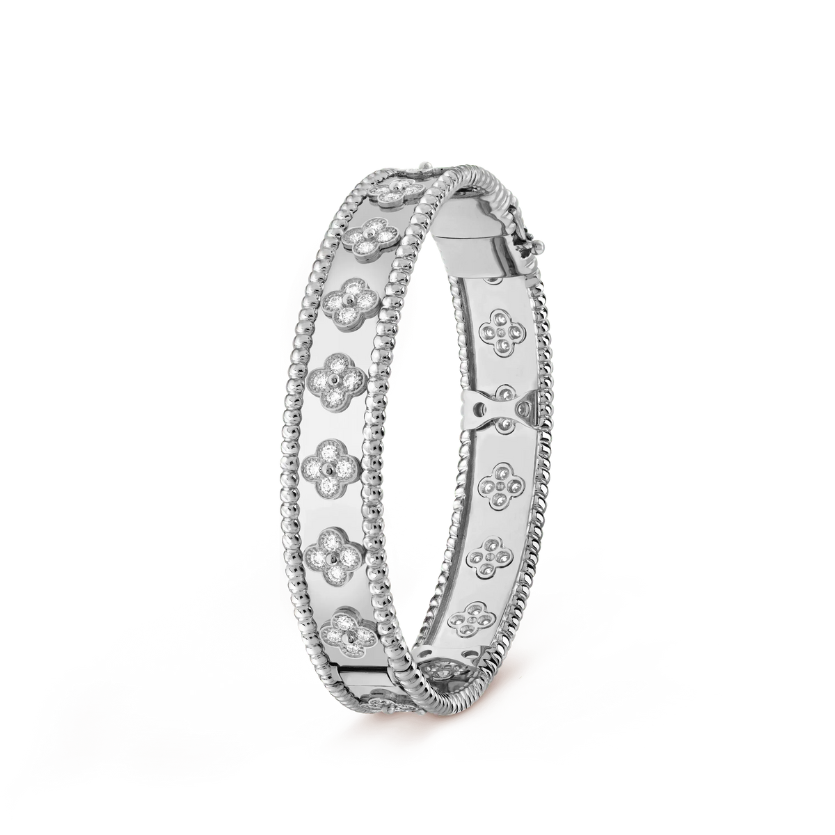 [VA]CLOVER-ARMBAND 8MM DIAMANTEN
