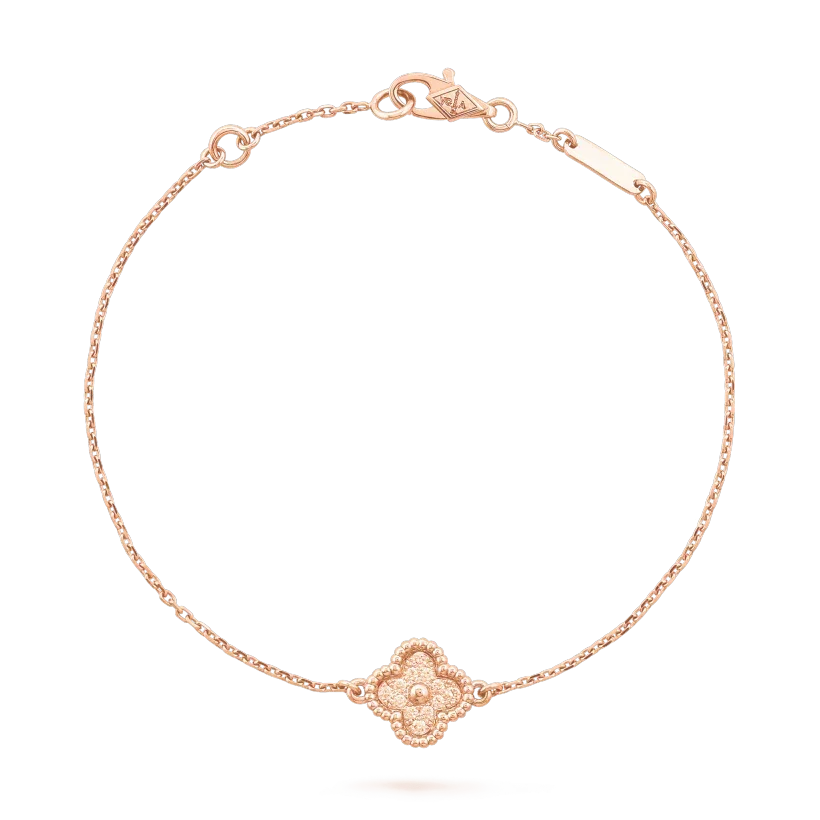 [VA]CLOVER ARMBAND MIT EINZELBLÜTE
