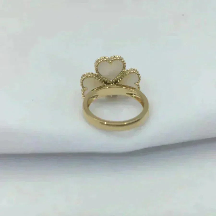 [VA]EDELKLEE WEISSER MOP-RING