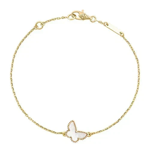 [VA]BUTTERFLY DARK MOP BUTTERFLY BRACELET