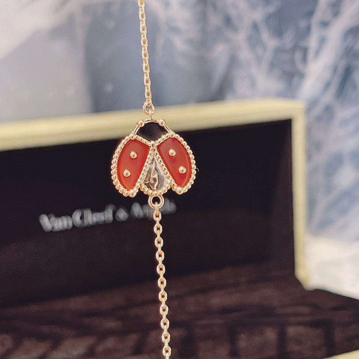 [VA]LUCKY SPRING ARMBAND, 1 MOTIV, ROSÉGOLD