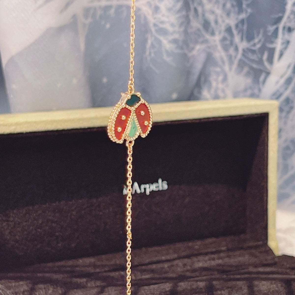 [VA]LUCKY SPRING ARMBAND, 1 MOTIV, ROSÉGOLD