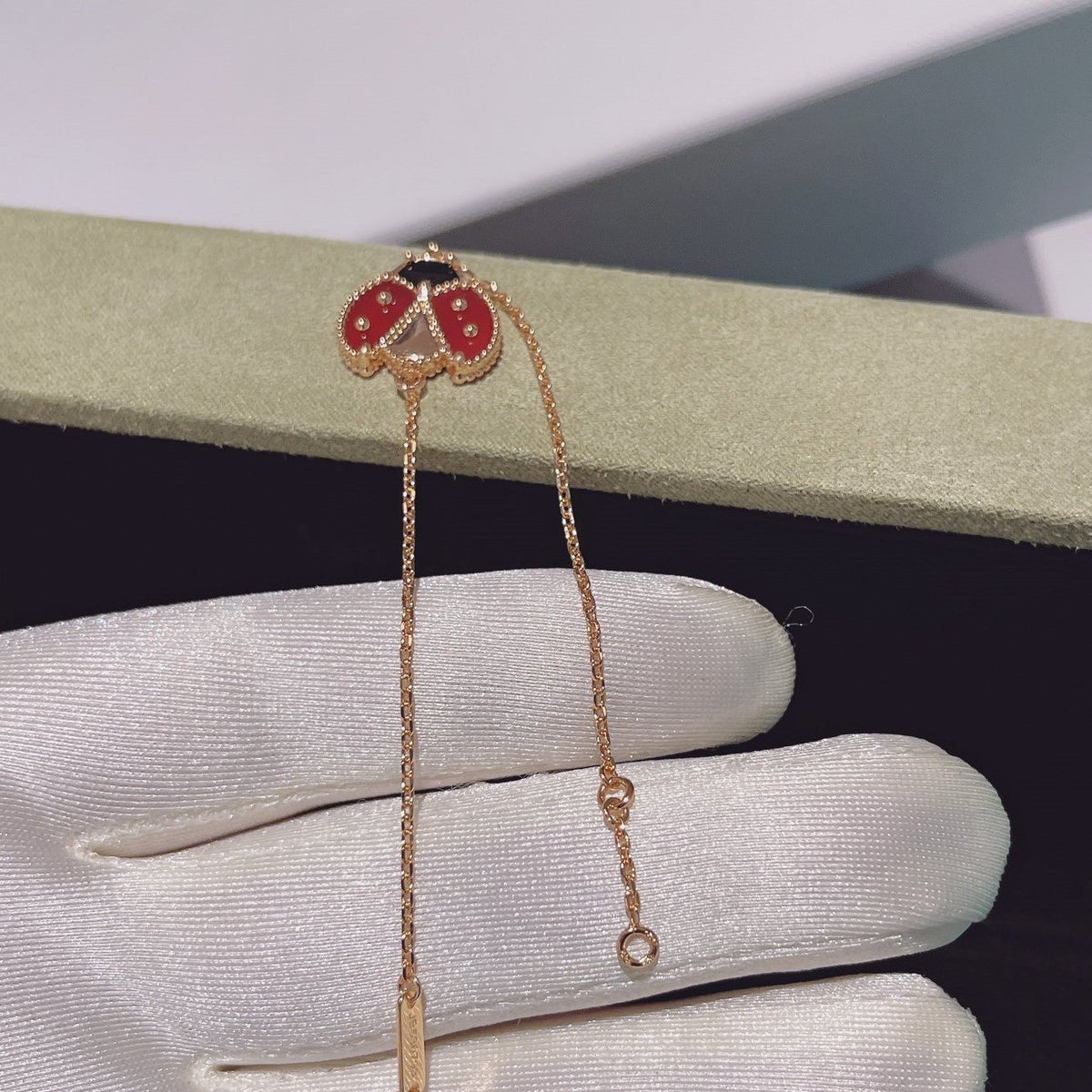 [VA]LUCKY SPRING ARMBAND, 1 MOTIV, ROSÉGOLD