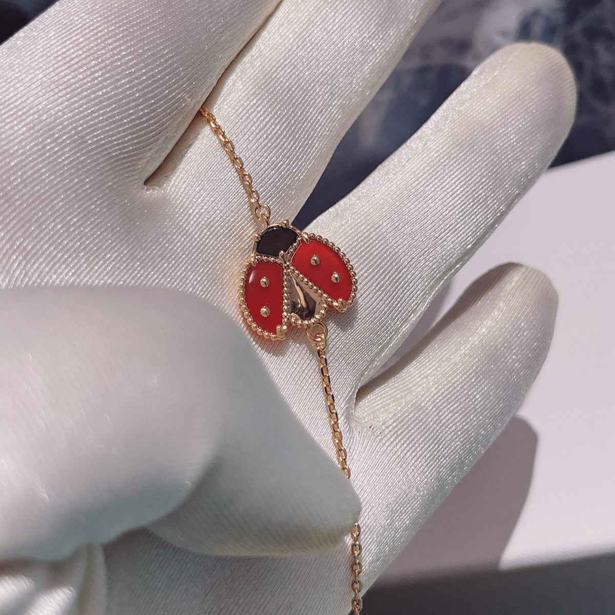 [VA]LUCKY SPRING ARMBAND, 1 MOTIV, ROSÉGOLD
