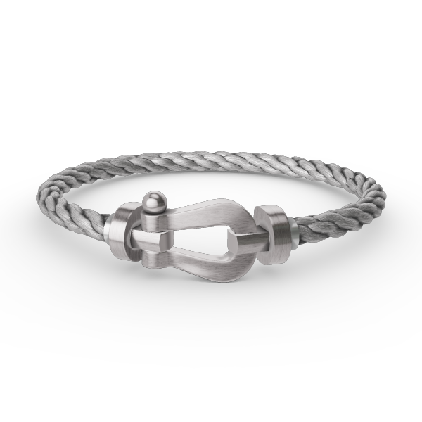 [VA]FORCE LARGE HORSESHOE NO DIAMOND BRACELET SILVER