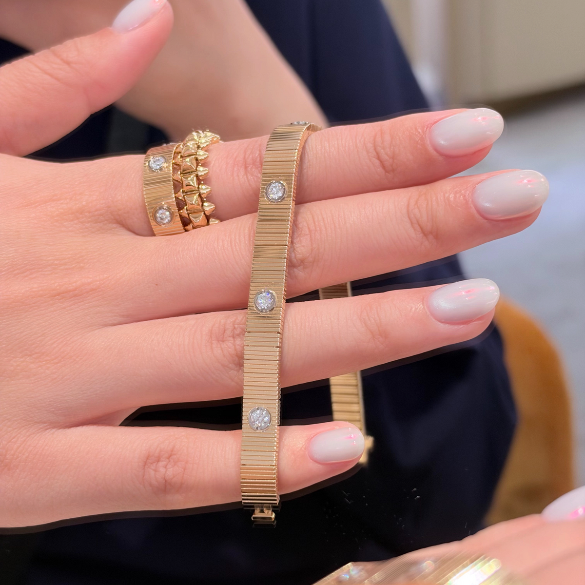 [VA]LOVE UNLIMITED BRACELET, DIAMONDS