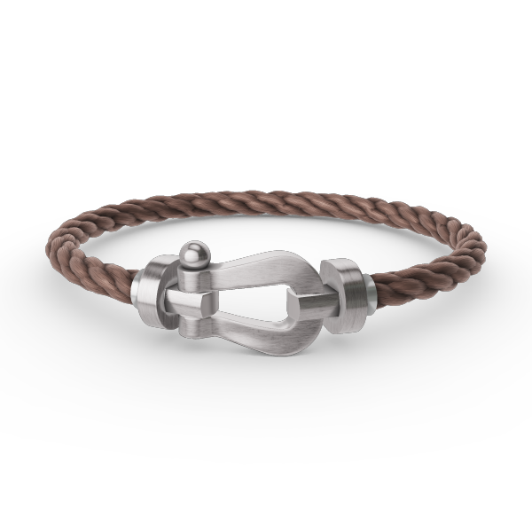 [VA]FORCE LARGE HORSESHOE NO DIAMOND BRACELET SILVER