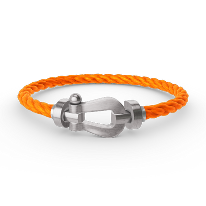 [VA]FORCE LARGE HORSESHOE NO DIAMOND BRACELET SILVER