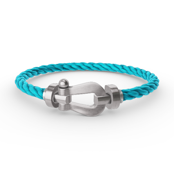 [VA]FORCE LARGE HORSESHOE NO DIAMOND BRACELET SILVER