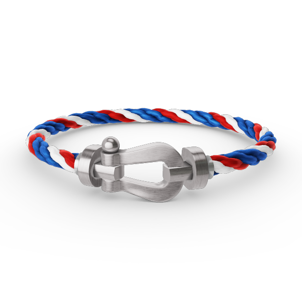 [VA]FORCE LARGE HORSESHOE NO DIAMOND BRACELET SILVER