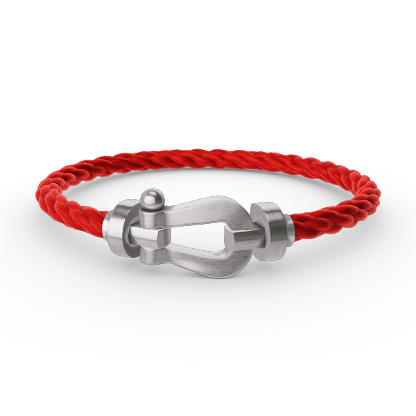 [VA]FORCE LARGE HORSESHOE NO DIAMOND BRACELET SILVER