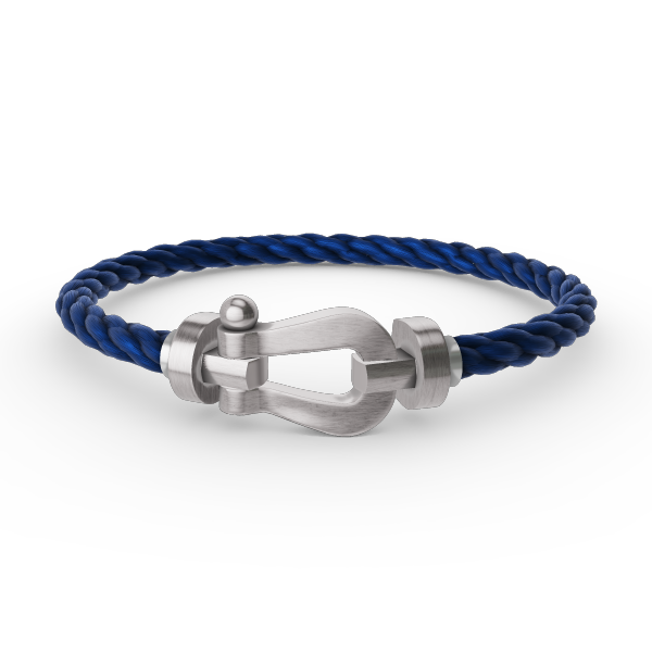 [VA]FORCE LARGE HORSESHOE NO DIAMOND BRACELET SILVER
