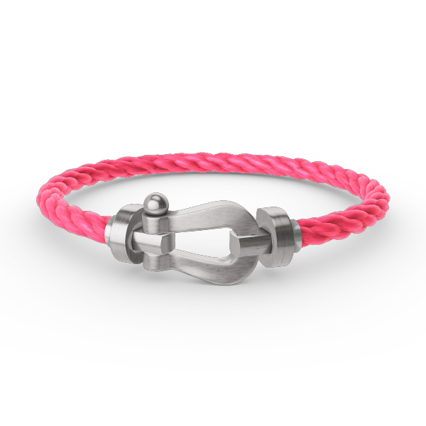 [VA]FORCE LARGE HORSESHOE NO DIAMOND BRACELET SILVER